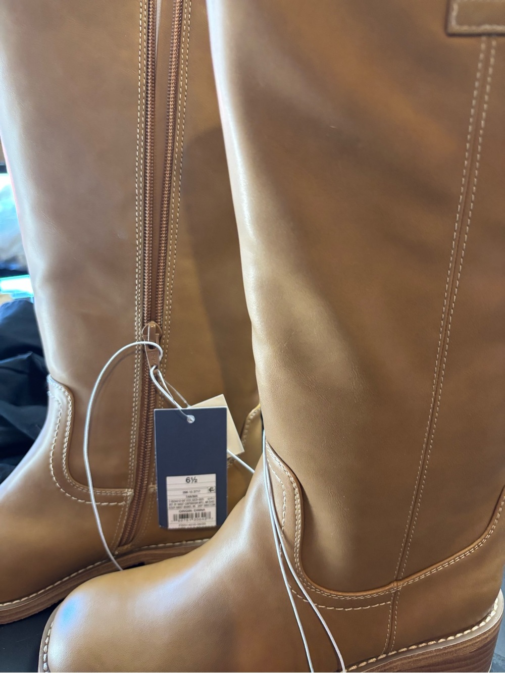 Universal Thread Women's Tall Pull-On Over-the-Knee Boot in Tan nbe - Picture 5 of 5